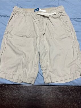 Old Navy Men’s Beige Drawstring Casual Hybrid Shorts